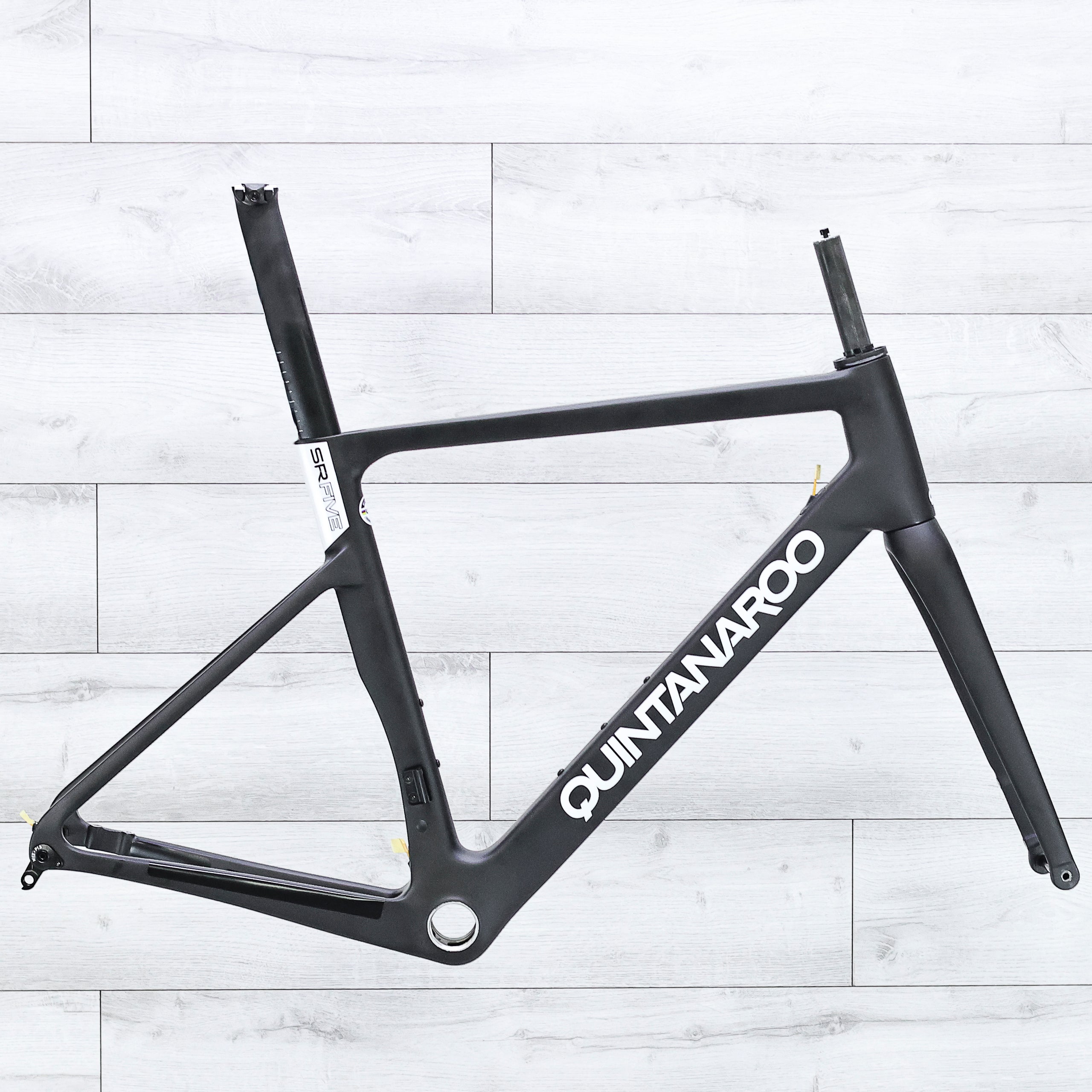 Quintana Roo SRfive Road Bike Frameset - Black, 2026 – Cycle Limited