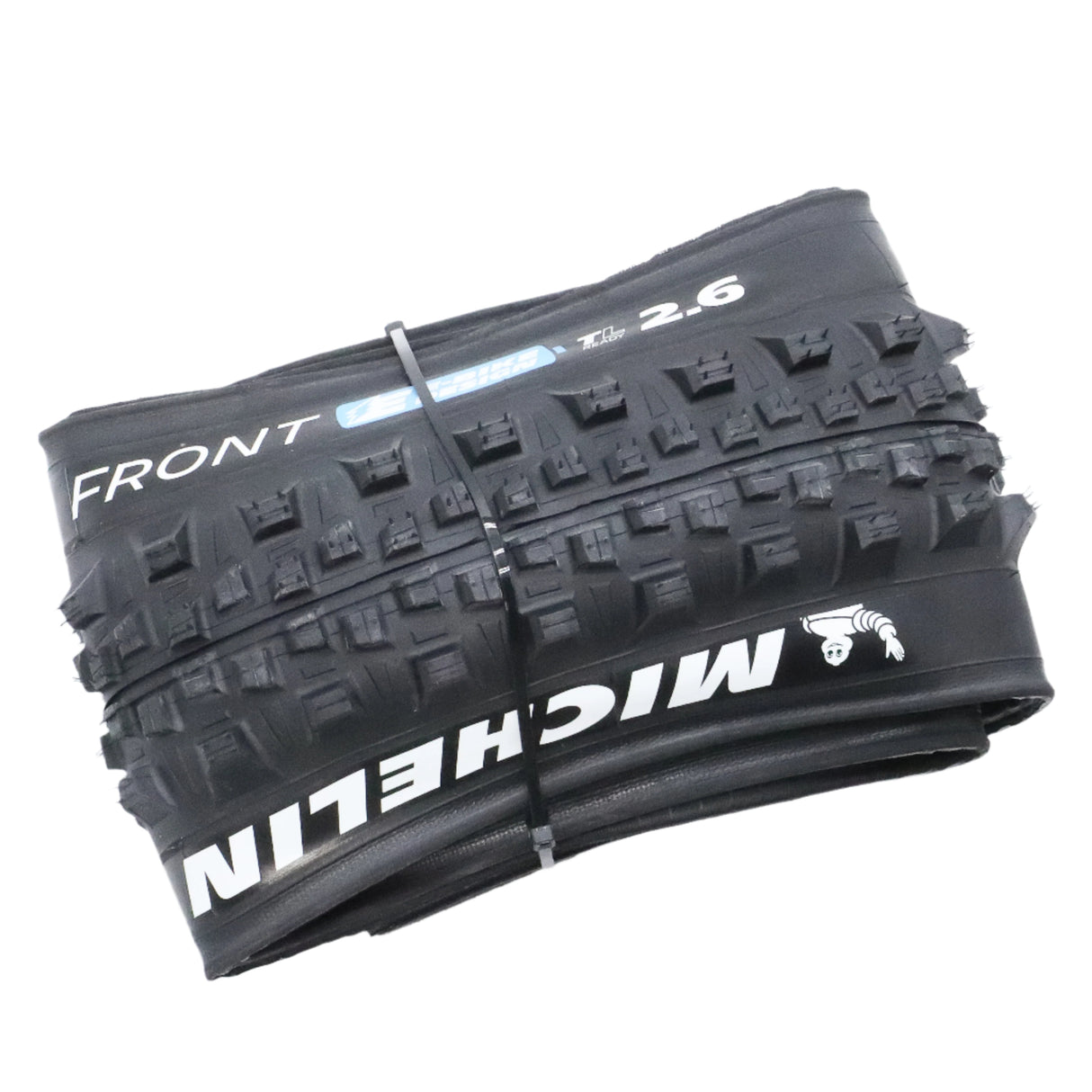 Michelin E-Wild Front MTB Tire – 27.5 x 2.60, Tubeless Ready, Folding