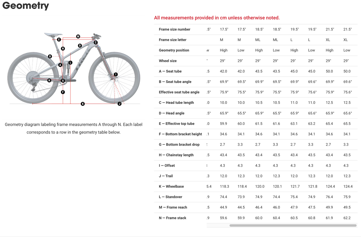 Trek Top Fuel 9.9 XX AXS T-Type Gen 3 Mountain Bike - 2024, X-Large
