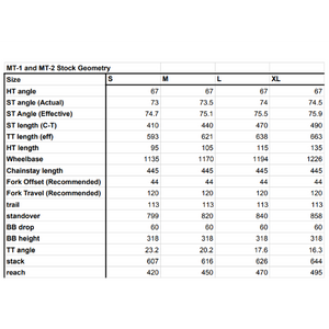 Mosaic MT-2 Titanium Hardtail Mountain Bike Frameset - 2023, X-Large