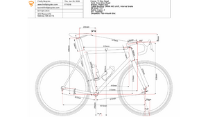 Firefly Titanium Road Red AXS Road Bike - 2020, Large