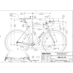 Bastion Demon Custom Road Bike Frameset -  2022, Medium