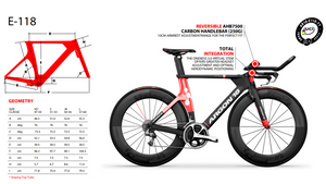 Argon 18 E-118 Dura-Ace Di2 Triathlon Bike - 2017, Medium