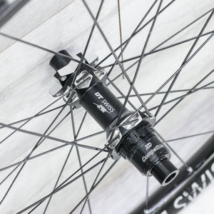 DT Swiss XRC 1200 Tubeless Ready Carbon 6-bolt Disc Brake Wheelset - 27.5", XD 12-Speed
