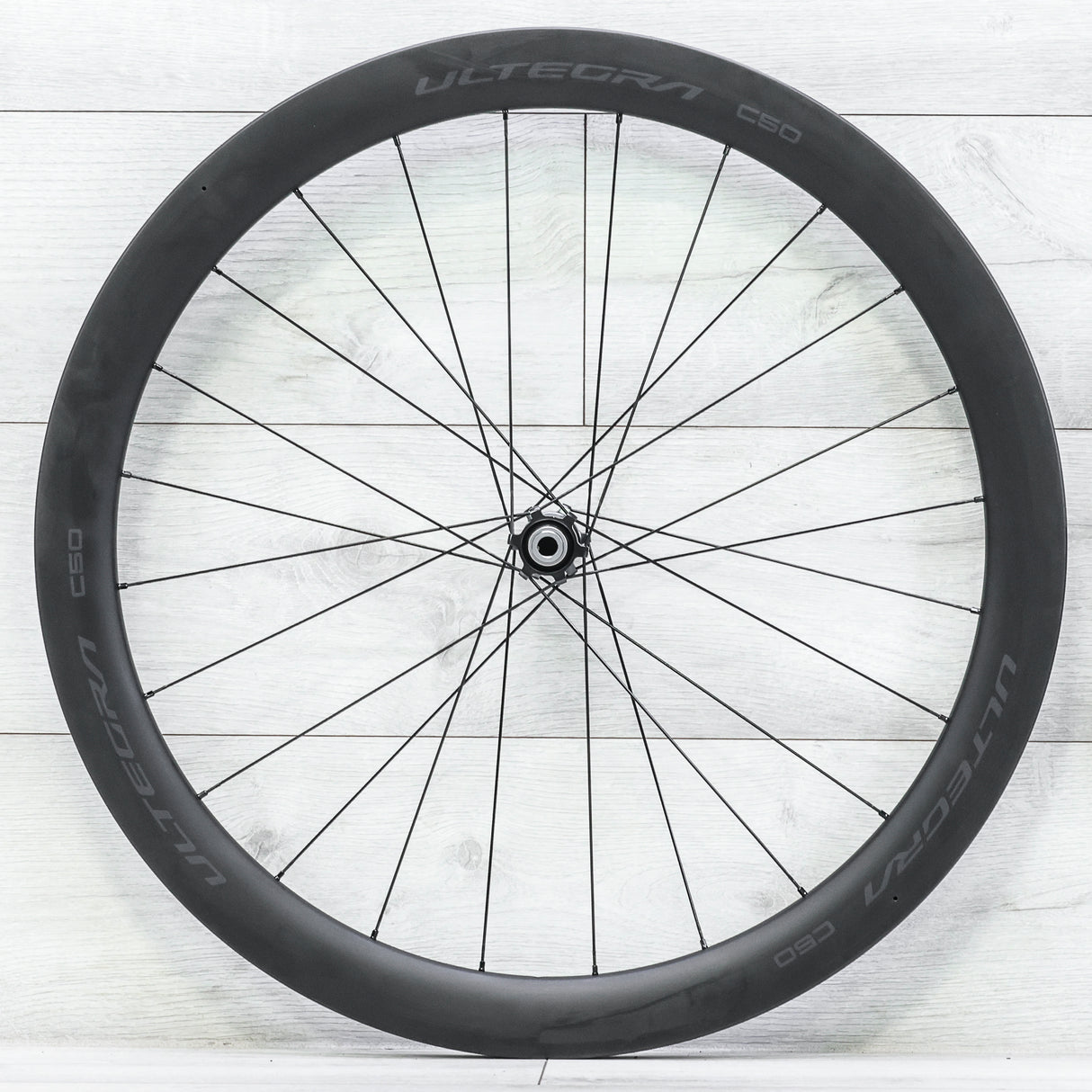 Shimano Ultegra C50 Carbon Disc Wheelset – 700c, Tubeless, Center Lock, HG Driver, 11/12-Speed