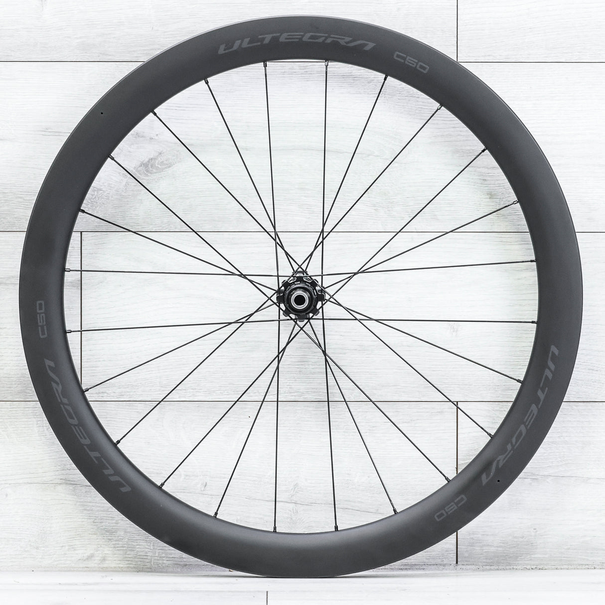 Shimano Ultegra C50 Carbon Disc Wheelset – 700c, Tubeless, Center Lock, HG Driver, 11/12-Speed