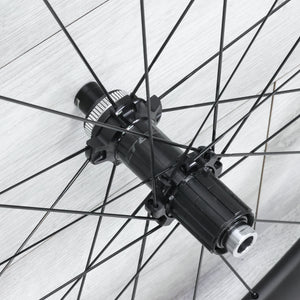 Shimano Ultegra C50 Carbon Disc Wheelset – 700c, Tubeless, Center Lock, HG Driver, 11/12-Speed