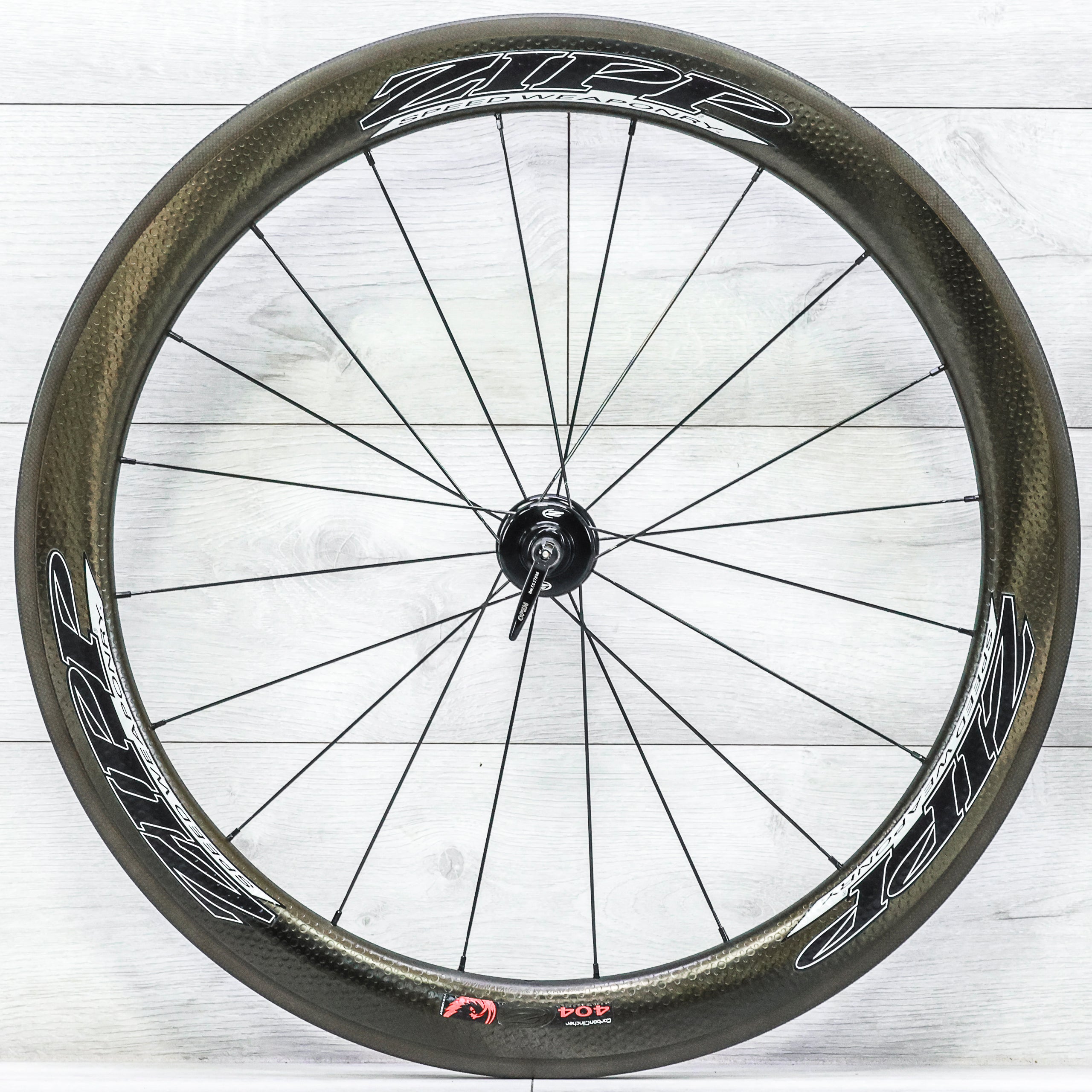 Zipp 404 Firecrest Carbon Wheelset – 700c Rim Brake, Clincher, HG
