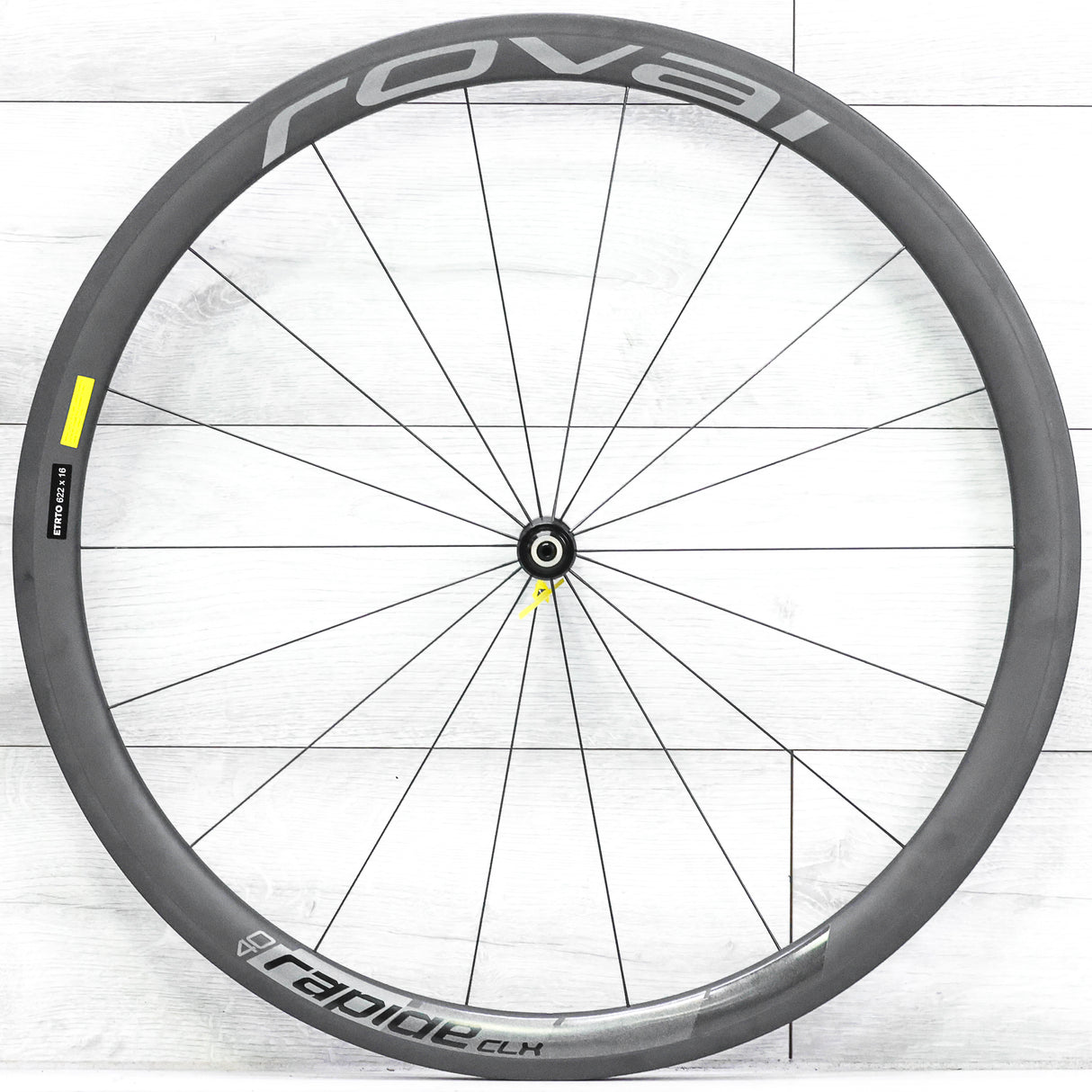 Roval Rapide CLX 40 Carbon Wheelset – 700c, Rim Brake, Clincher, HG 11-Speed