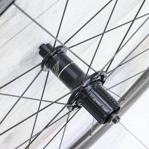 Giant SLR 1 Carbon Fiber Rim Brake Wheelset - 700c, Rim Brake, HG 11-Speed