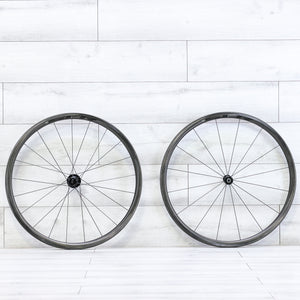 Giant SLR 1 Carbon Fiber Rim Brake Wheelset - 700c, Rim Brake, HG 11-Speed
