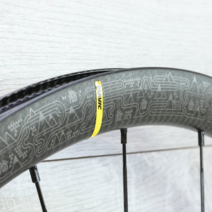 Mavic Ksyrium Pro TDF Edition Carbon Disc Wheelset - 700c, Center Lock, HG 11-Speed