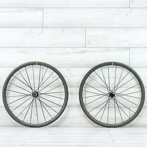 Mavic Ksyrium Pro TDF Edition Carbon Disc Wheelset - 700c, Center Lock, HG 11-Speed