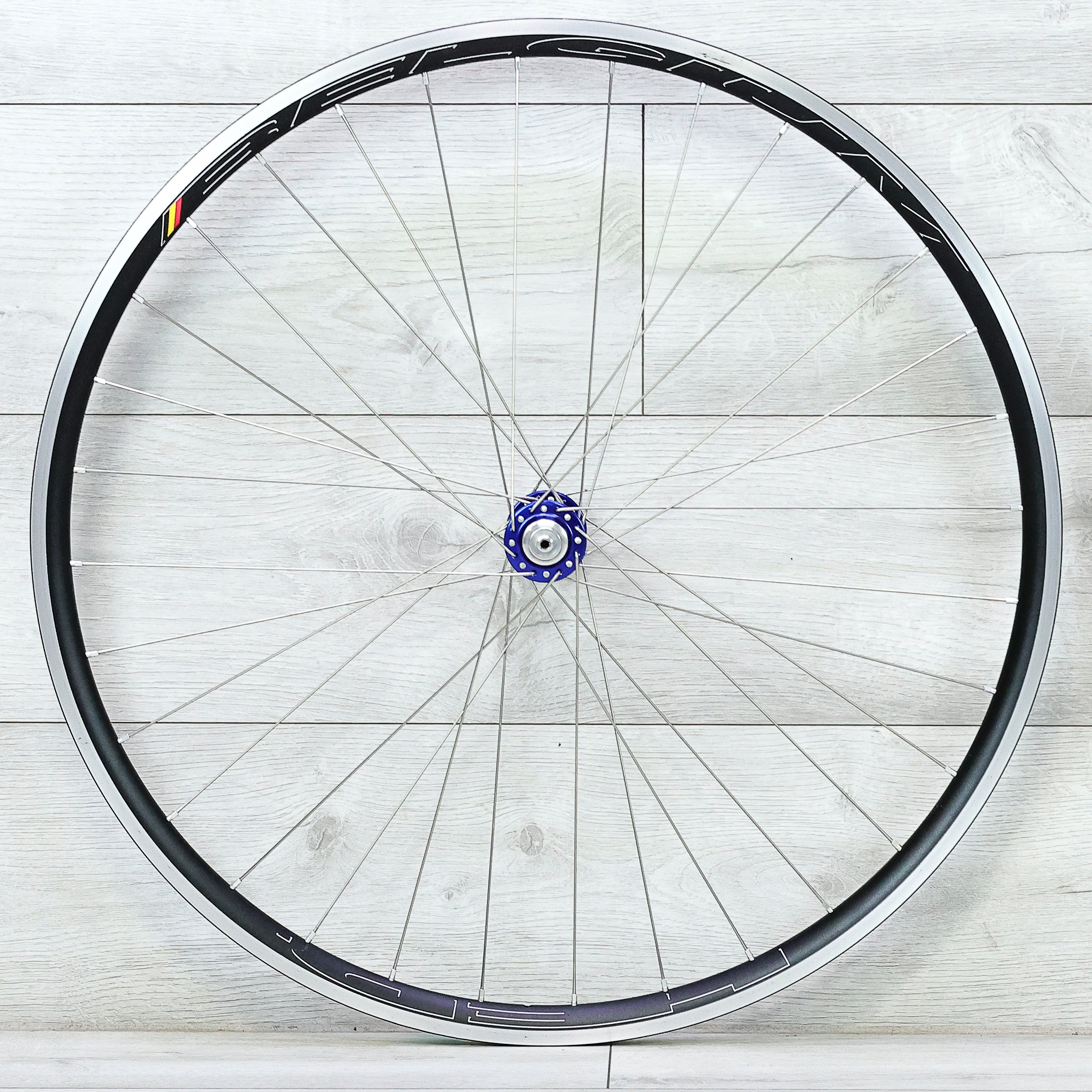 Belgium R Rim HED / Chris King Belgium King R45 Alloy Wheelset - 700c, Rim Brake, HG ...