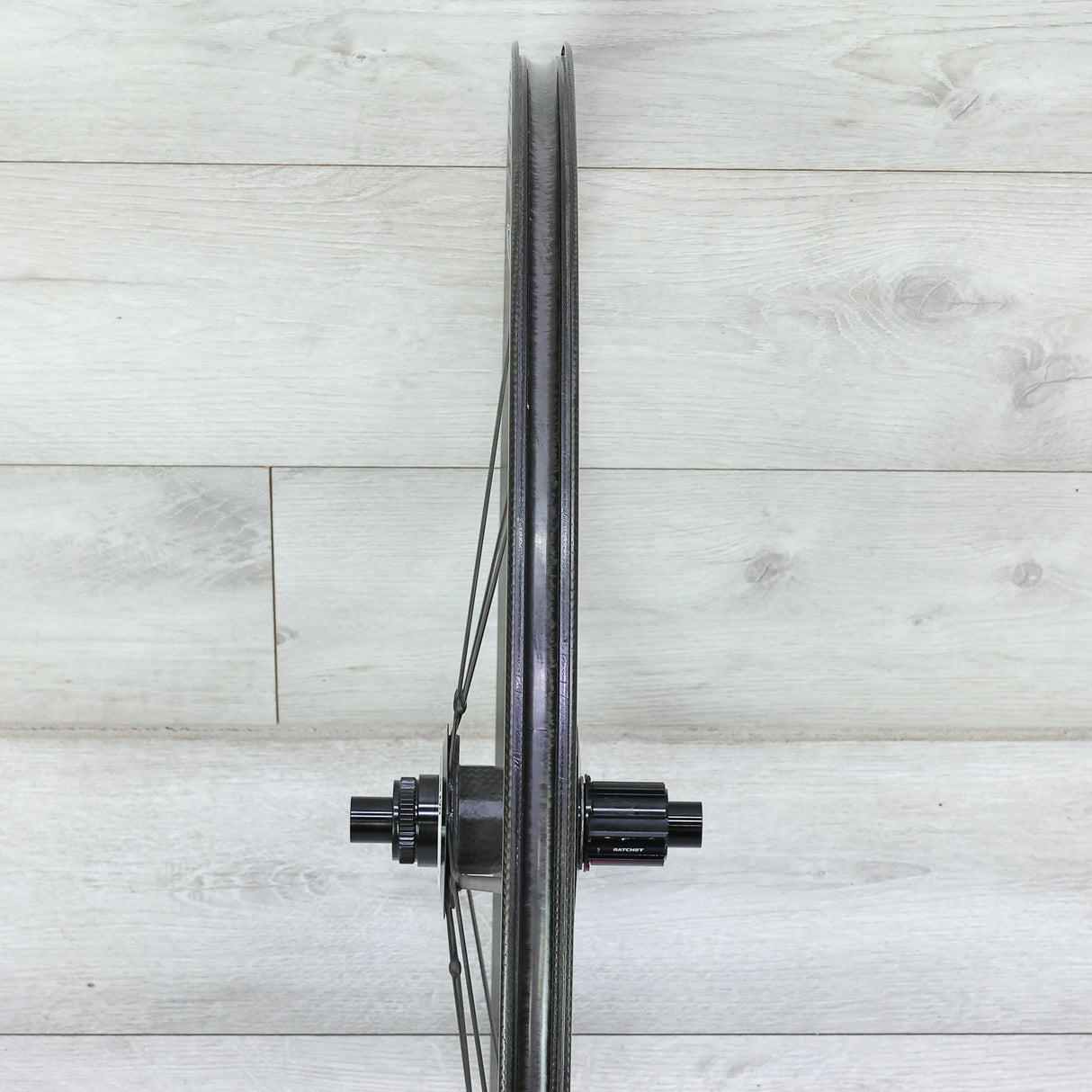 Lightweight Mielenstein Obermeyer EVO Carbon Disc Wheelset - 700c, Tubeless, Center Lock, Campagnolo 12-Speed