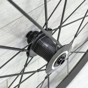 Lightweight Mielenstein Obermeyer EVO Carbon Disc Wheelset - 700c, Tubeless, Center Lock, Campagnolo 12-Speed