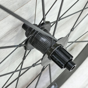 Lightweight Mielenstein Obermeyer EVO Carbon Disc Wheelset - 700c, Tubeless, Center Lock, Campagnolo 12-Speed