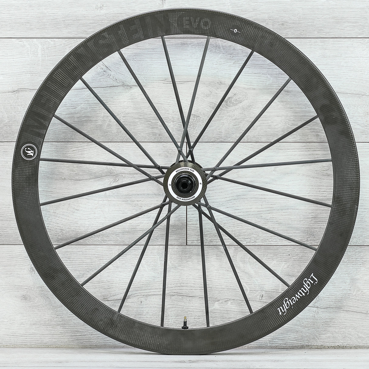 Lightweight Mielenstein Obermeyer EVO Carbon Disc Wheelset - 700c, Tubeless, Center Lock, Campagnolo 12-Speed