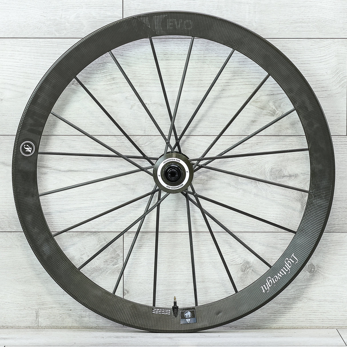 Lightweight Mielenstein Obermeyer EVO Carbon Disc Wheelset - 700c, Tubeless, Center Lock, Campagnolo 12-Speed