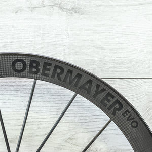 Lightweight Mielenstein Obermeyer EVO Carbon Disc Wheelset - 700c, Tubeless, Center Lock, Campagnolo 12-Speed