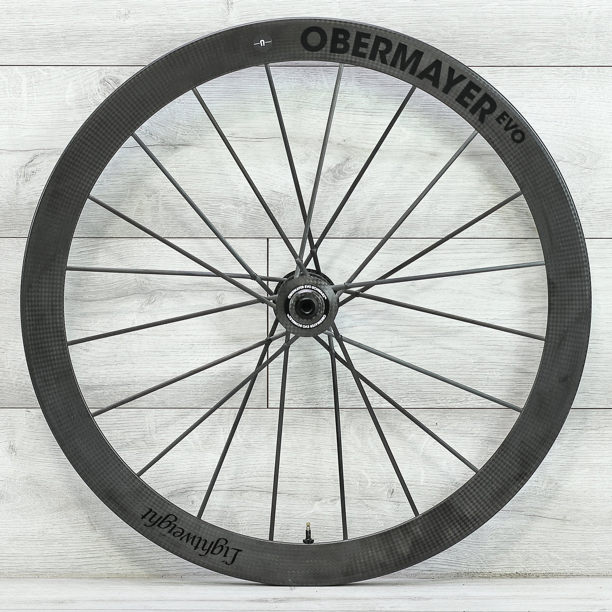 Lightweight Mielenstein Obermeyer EVO Carbon Disc Wheelset - 700c, Tubeless, Center Lock, Campagnolo 12-Speed