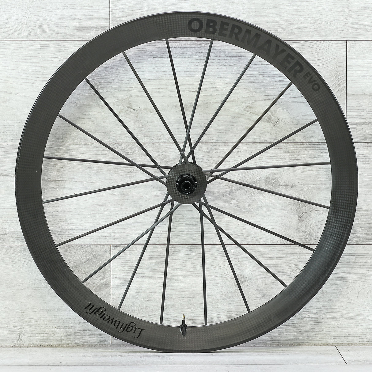 Lightweight Mielenstein Obermeyer EVO Carbon Disc Wheelset - 700c, Tubeless, Center Lock, Campagnolo 12-Speed