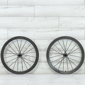 Lightweight Mielenstein Obermeyer EVO Carbon Disc Wheelset - 700c, Tubeless, Center Lock, Campagnolo 12-Speed