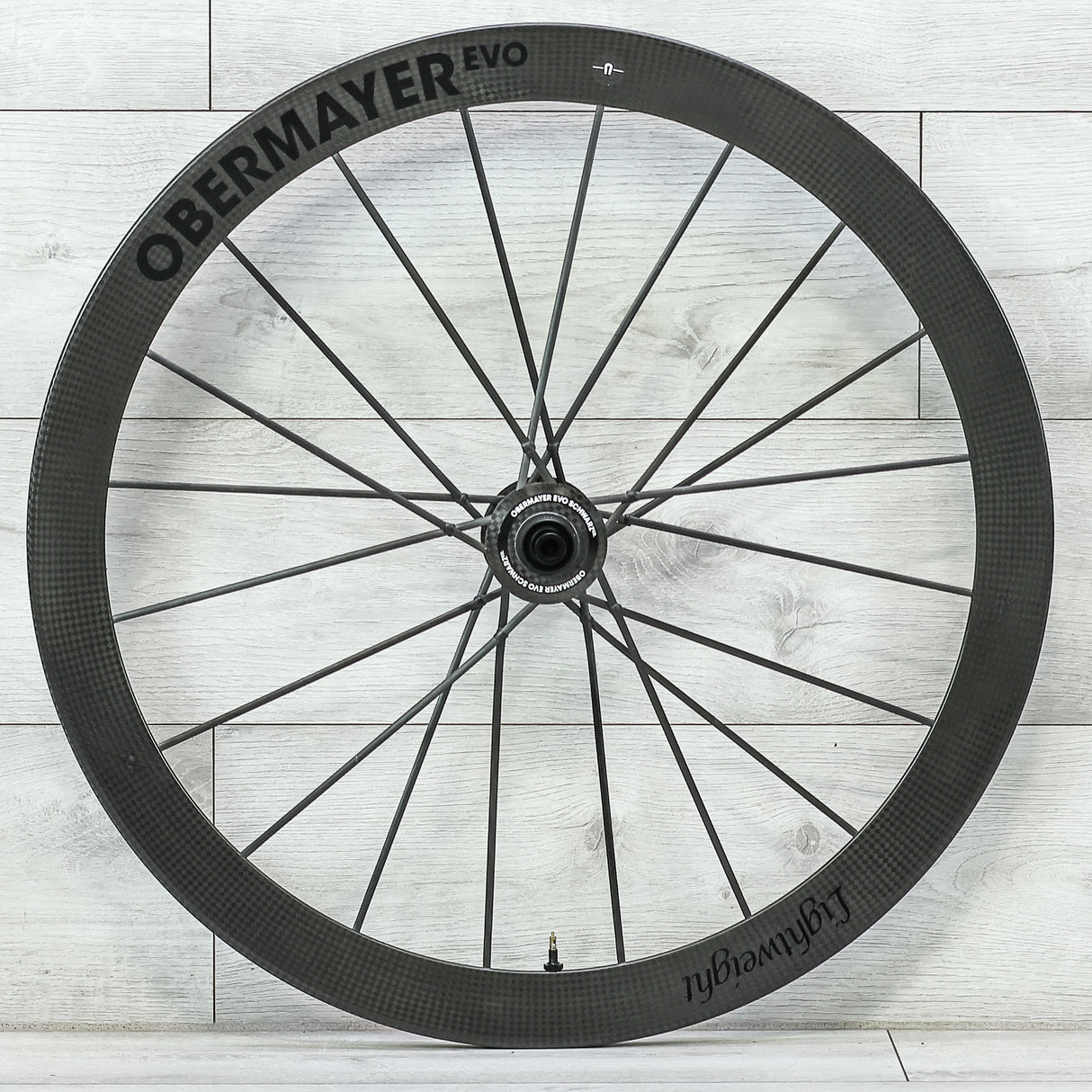 Lightweight Mielenstein Obermeyer EVO Carbon Disc Wheelset - 700c, Tubeless, Center Lock, Campagnolo 12-Speed