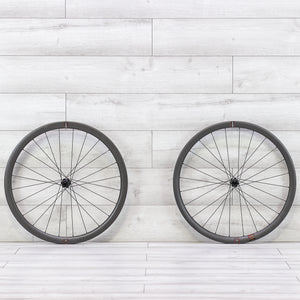 Reserve 34|37 Carbon Road Disc Wheelset - 700c, Tubeless, Center Lock, Shimano HG 11-Speed