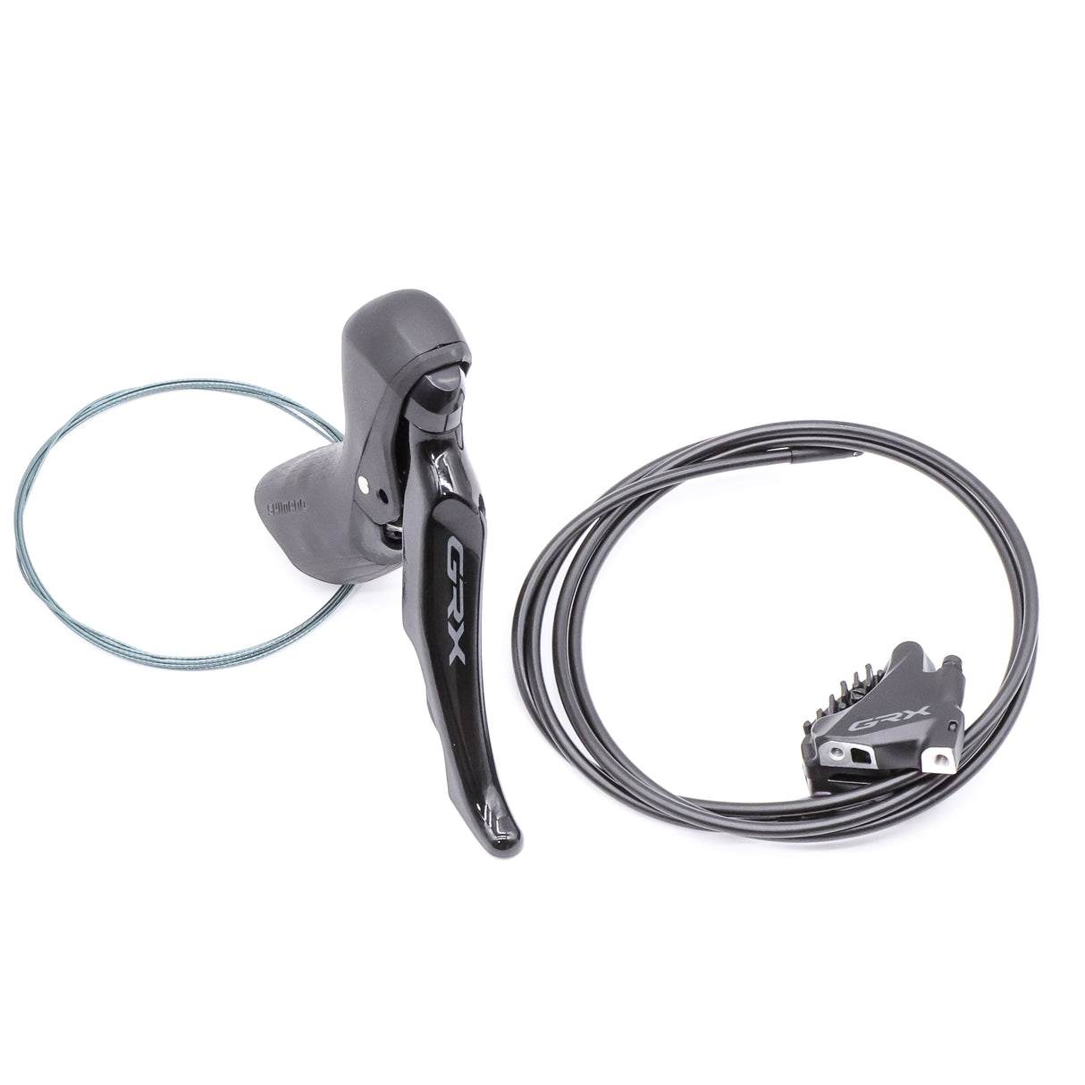 Shimano ST-RX400-R Right/Rear 10 Speed Shift/Brake Lever & Hydraulic Disc Brake Flat Mount Caliper