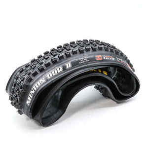Maxxis Minion DHR II Tire - 27.5x2.40WT, Tubeless, Folding, Black, 3C MaxxTerra, DD