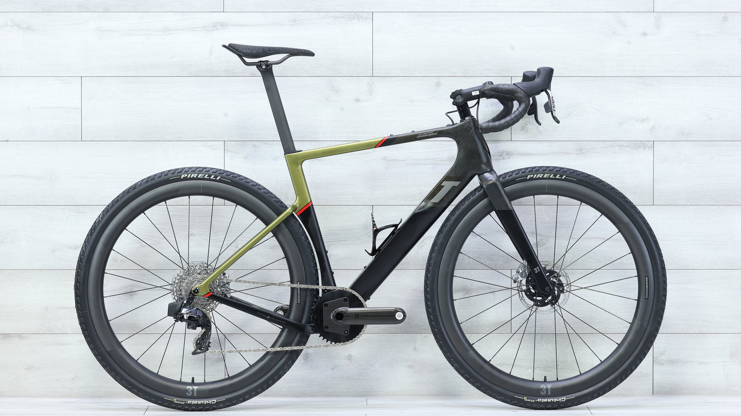2024 3T Racemax X Lamborghini Huracan Sterrato Gravel Bike