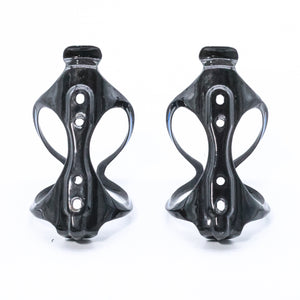 Arundel Mandible Blue UD Weave Glossy Carbon Top Load Bottle Cage Pair - 58g