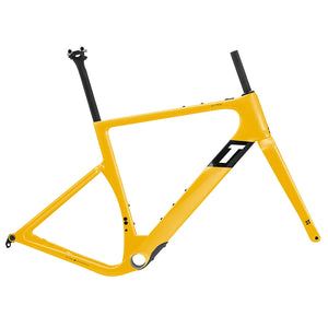 3T Ultra Gravel Bike Frameset - 2025, Mustard